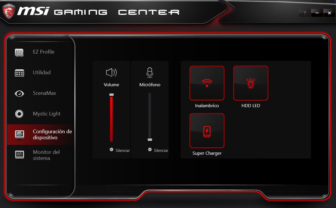 MSI Trident 3 Análisis Gamng Center 5
