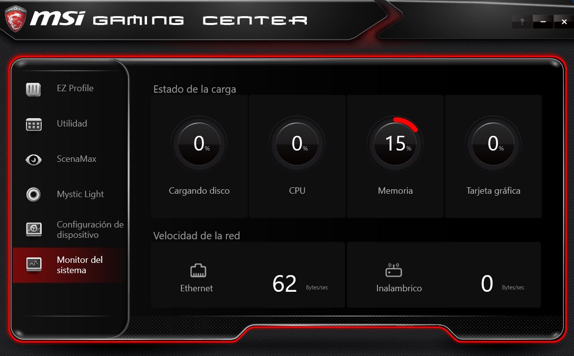 MSI Trident 3 Análisis Gamng Center 6
