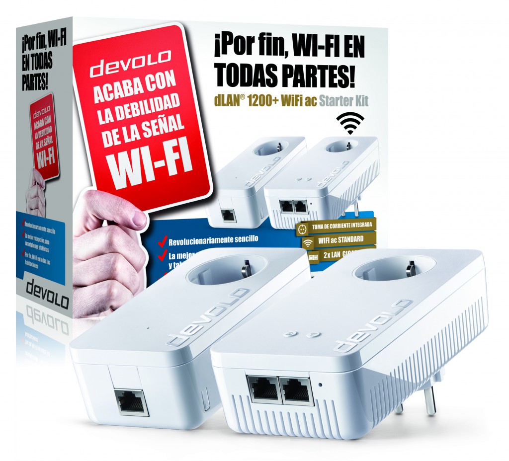 devolo dlan 1200 WiFi Starter Kit Análisis Caja