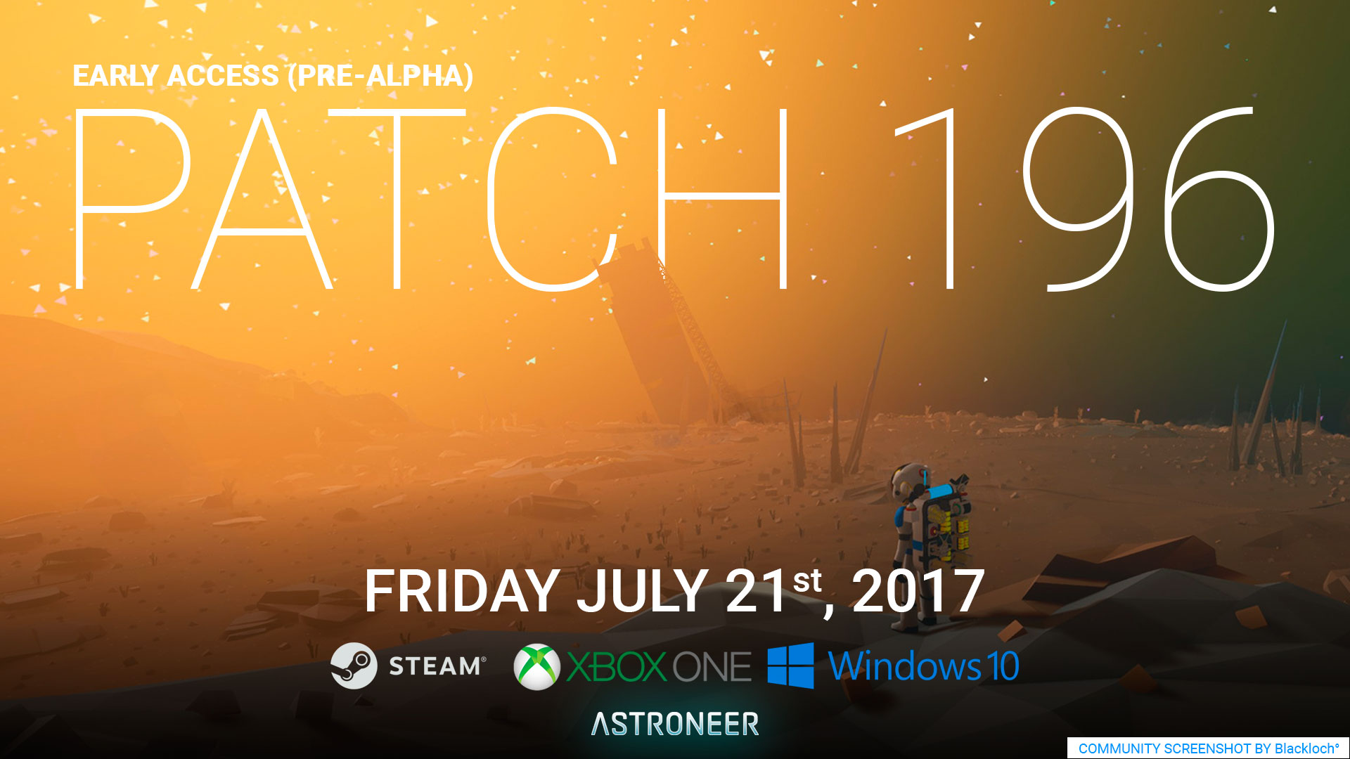 Actualización 196 de Astroneer