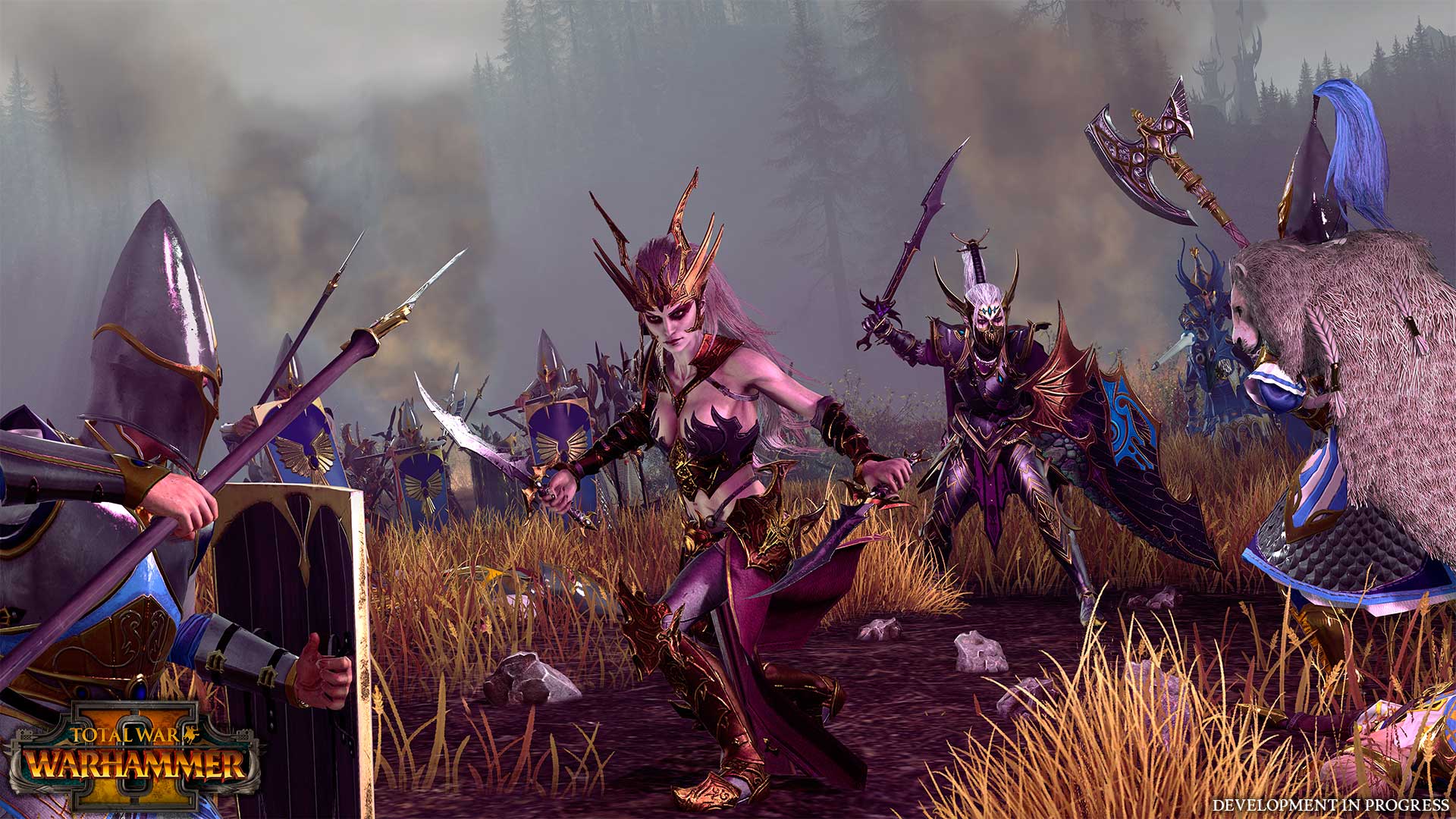 Elfos Oscuros estarán en Total War: WARHAMMER II