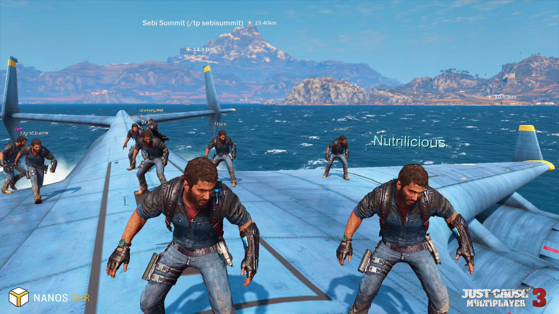 multijugador en Just Cause 3