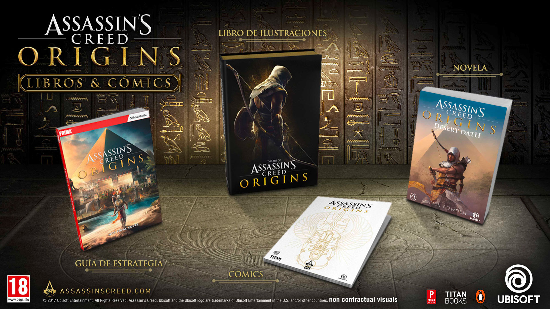 comics sobre Assassin’s Creed Origins