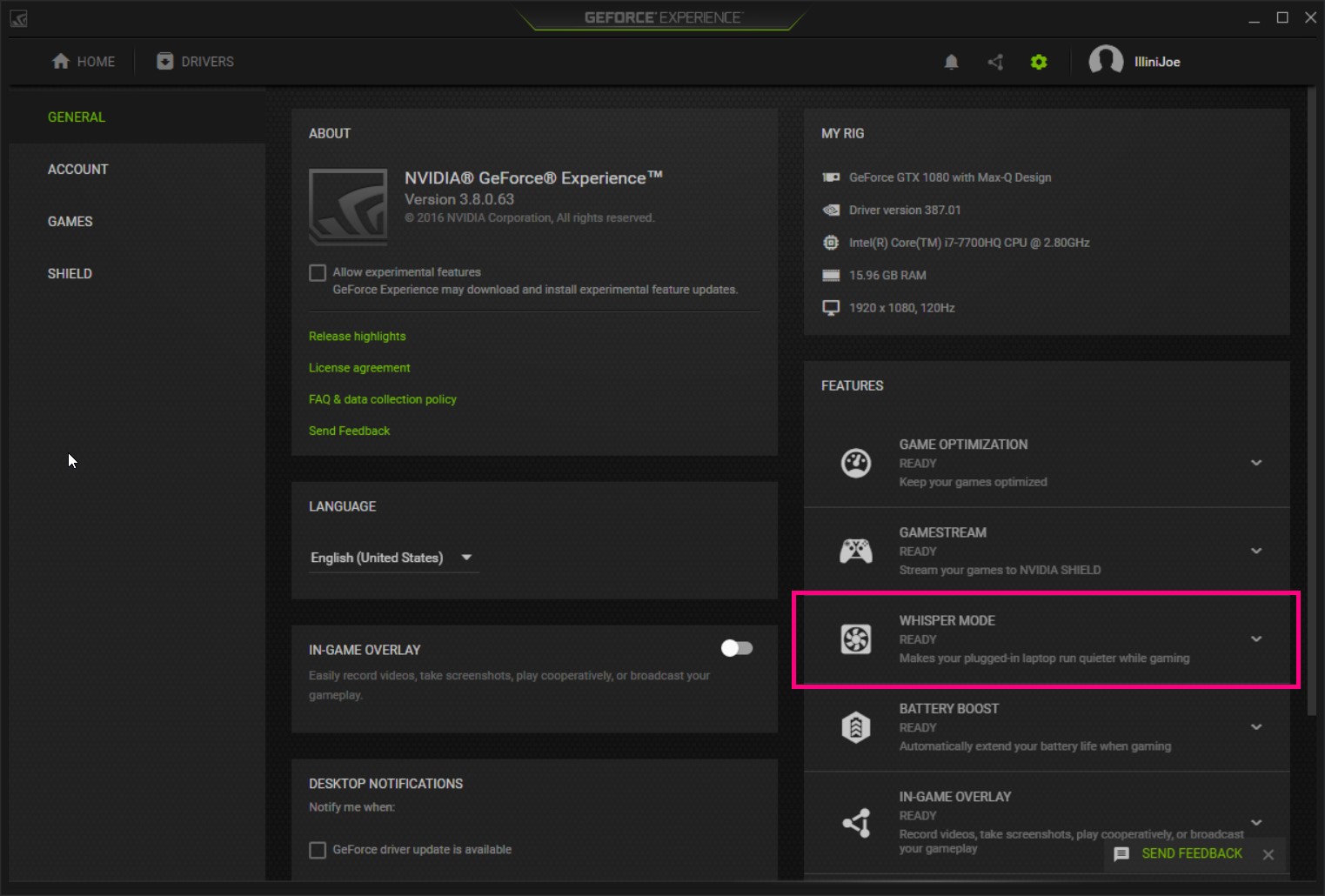 NVIDIA WhisperMode 2