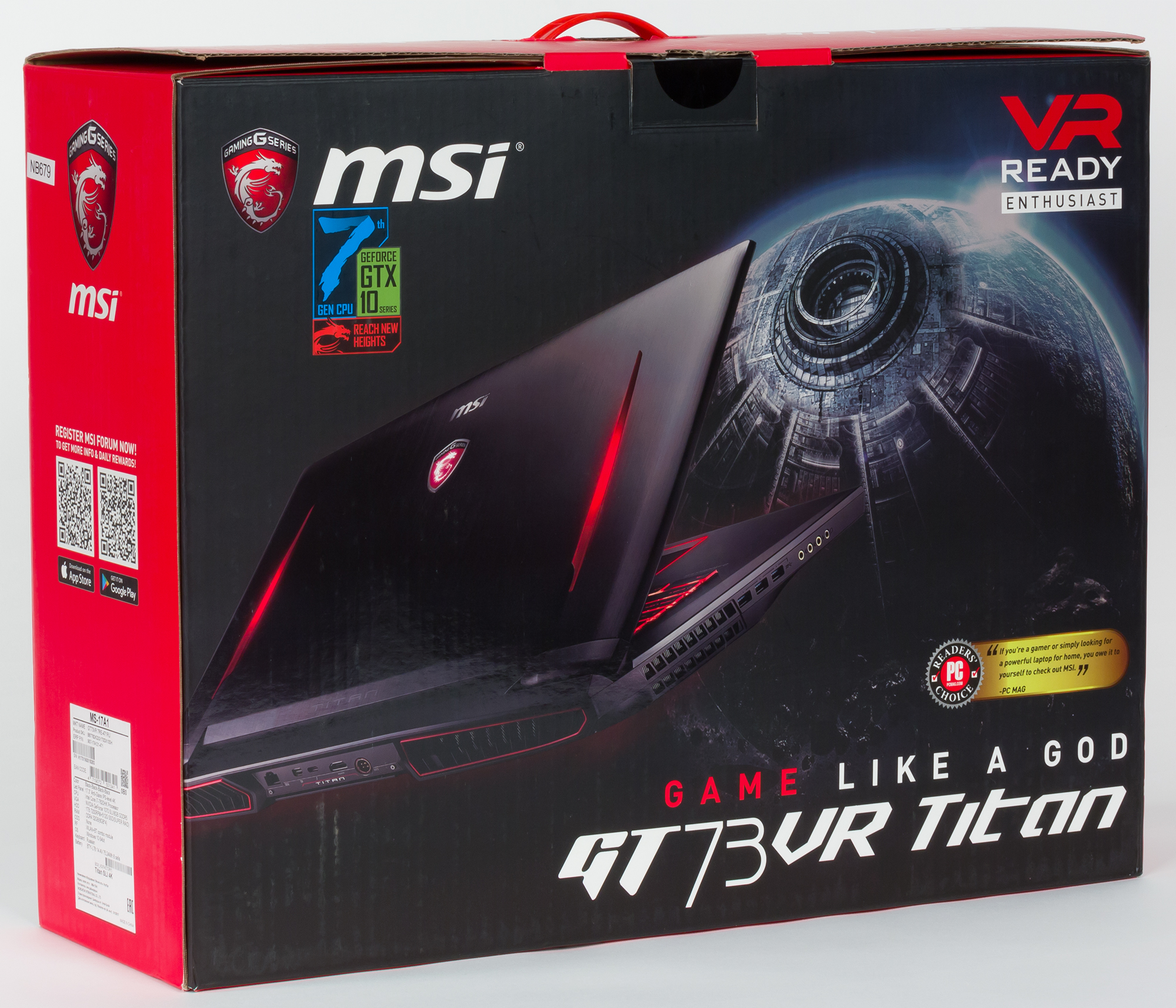 MSI GT73VR 7RF TITAN PRO