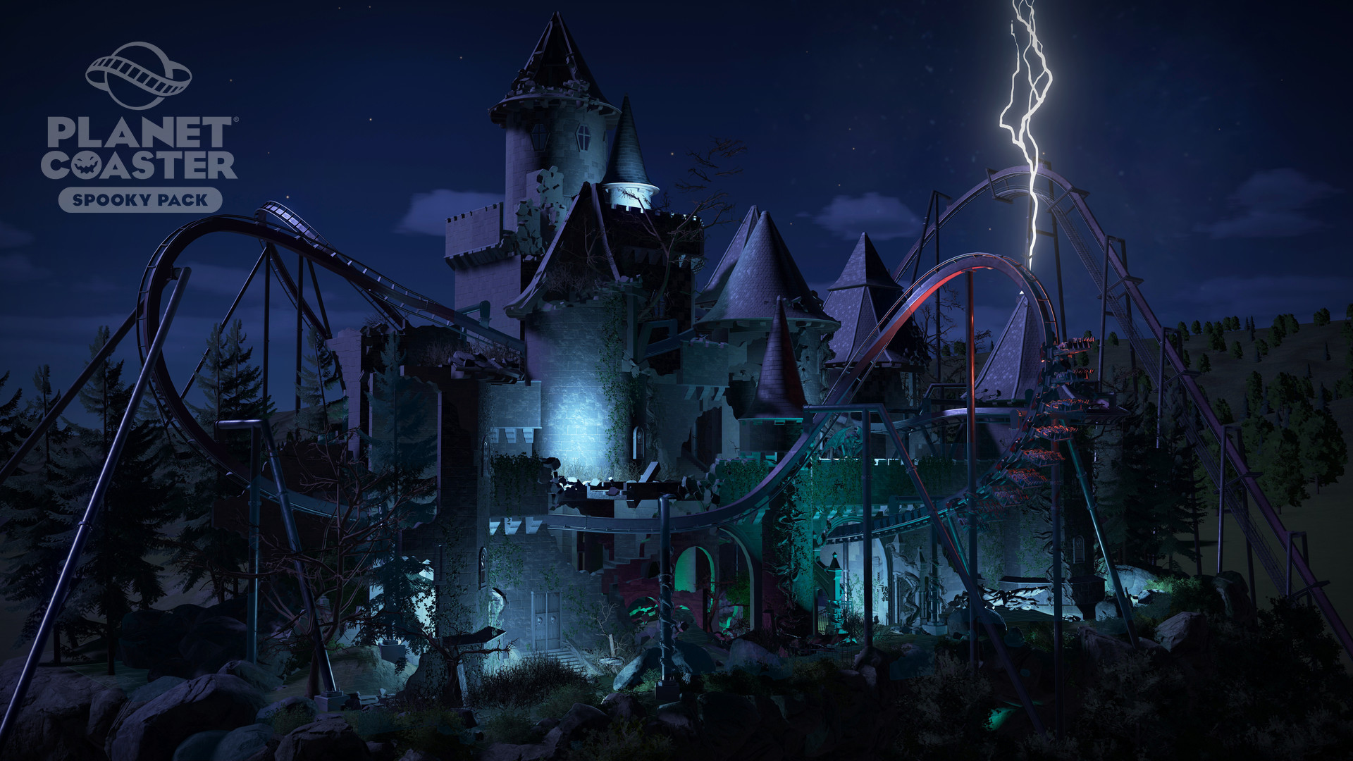 Spooky Pack - Planet Coaster