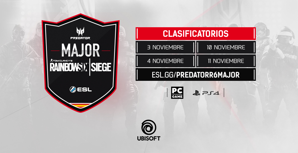 Liga Predator Rainbow Six Siege