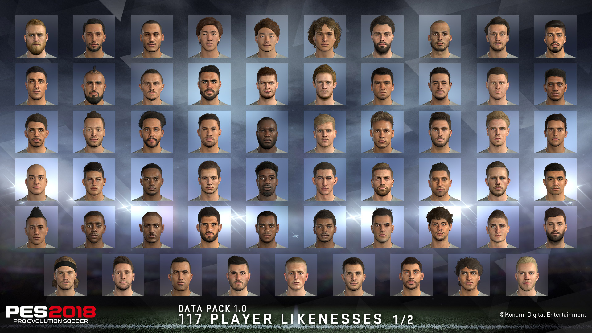 primer Data Pack para PES 2018