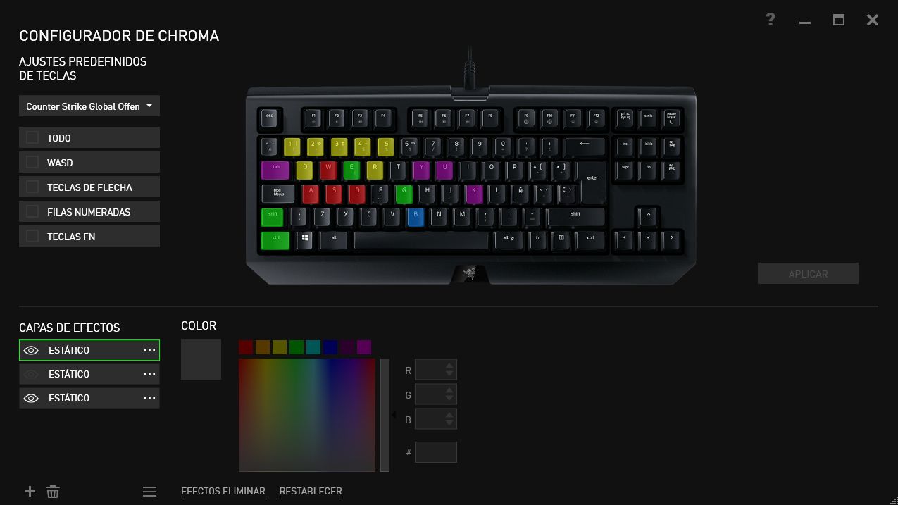 Razer Blackwidow Tournament Edition Chroma V2