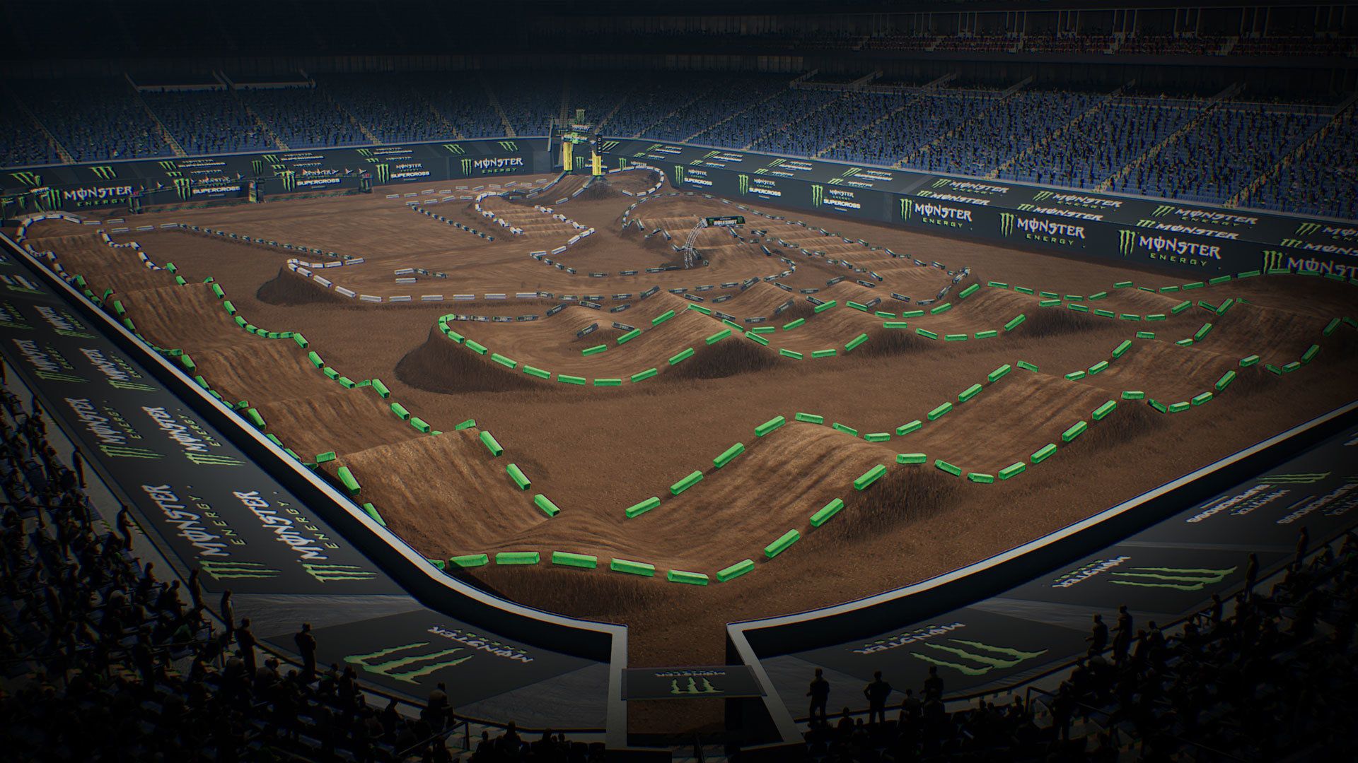 editor de circuitos de Monster Energy Supercross