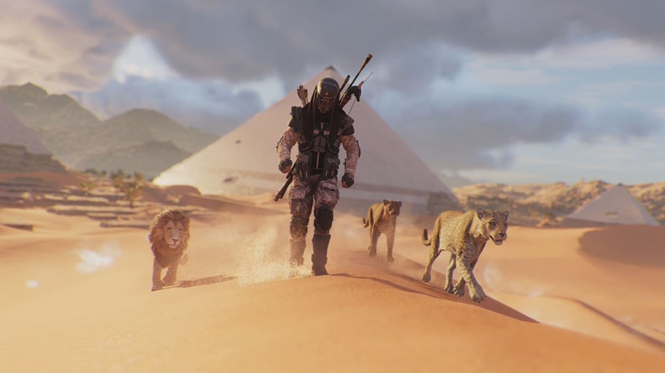 Assassin's Creed Origins: Animus Control Panel