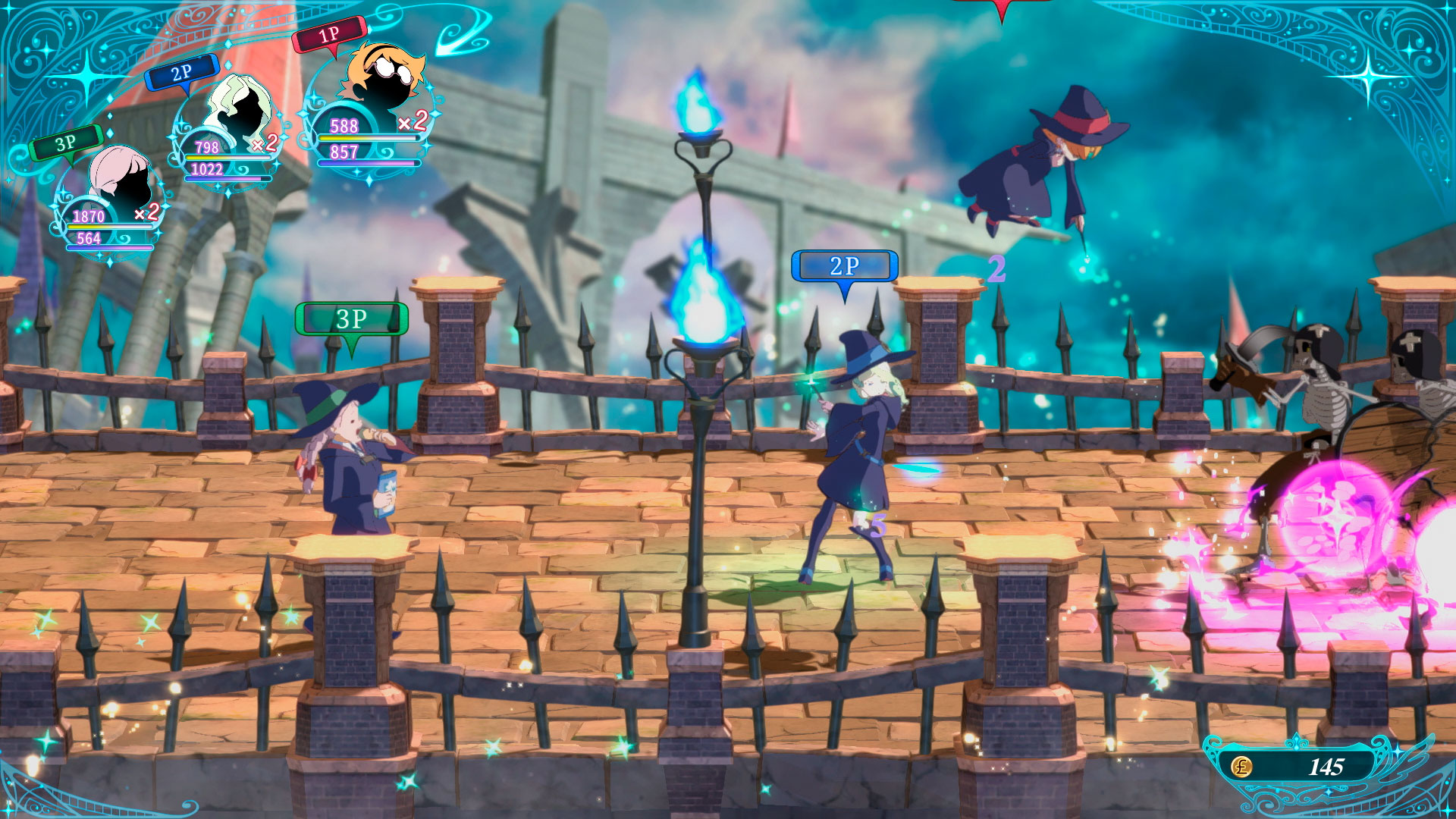 multijugador de Little Witch Academia: Chamber of Time