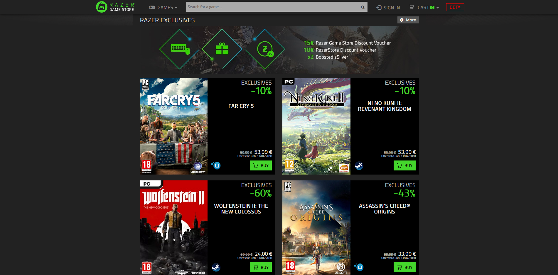 Razer Game Store 2