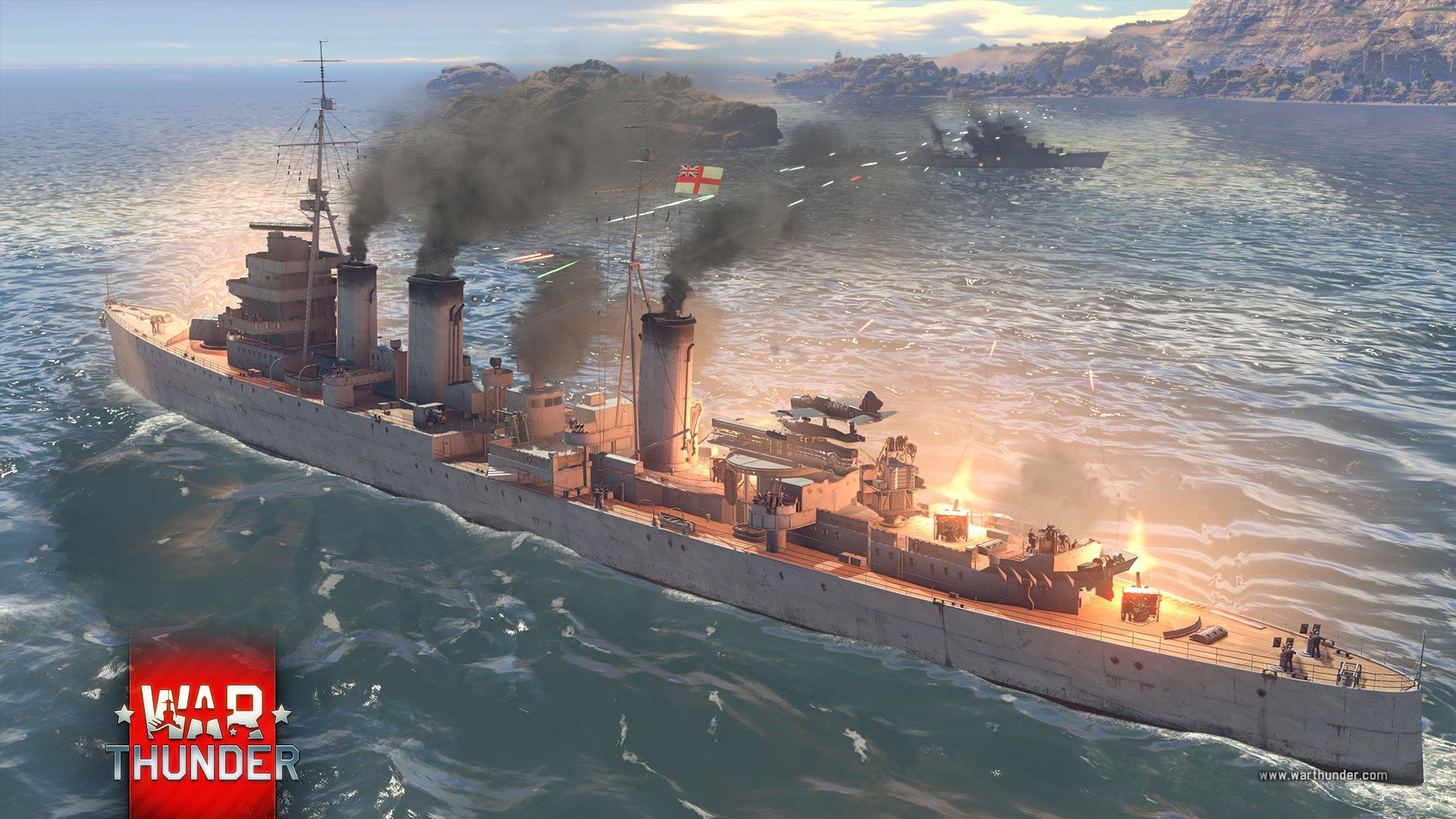 War Thunder Buques de Guerra 3