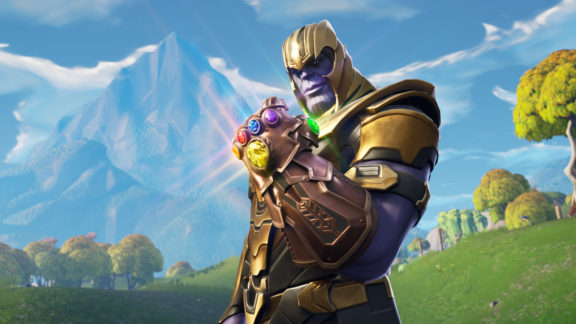 crossover de Avengers Infinity War y Fortnite