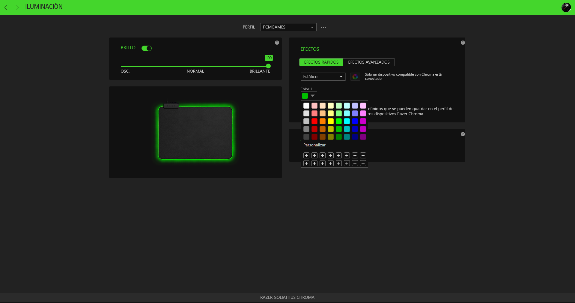 Razer Goliathus Chroma