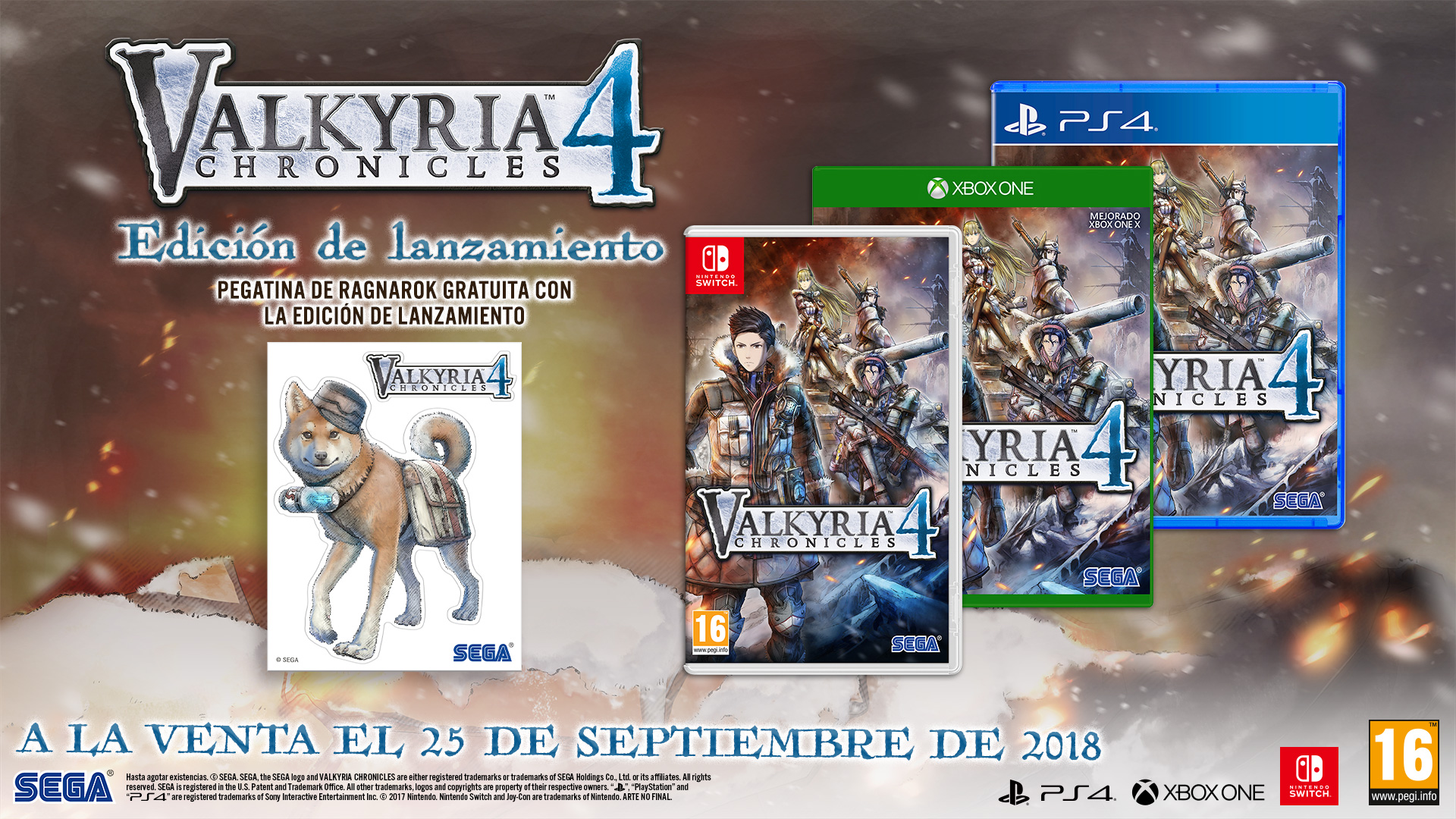 Valkyria 4 Chronicles Memoirs from Battle Edition