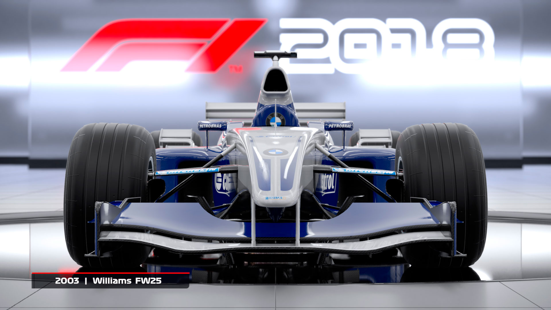 Williams FW25 de 2003 estará en F1 2018