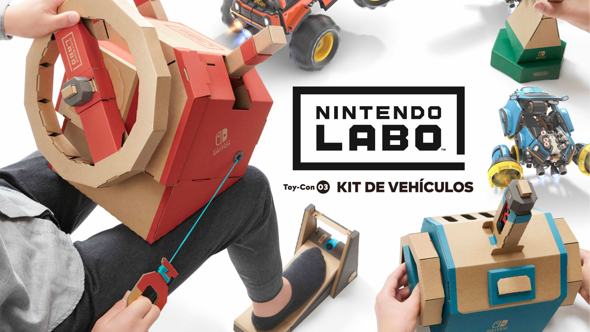 Nintendo Labo: kit de vehículos