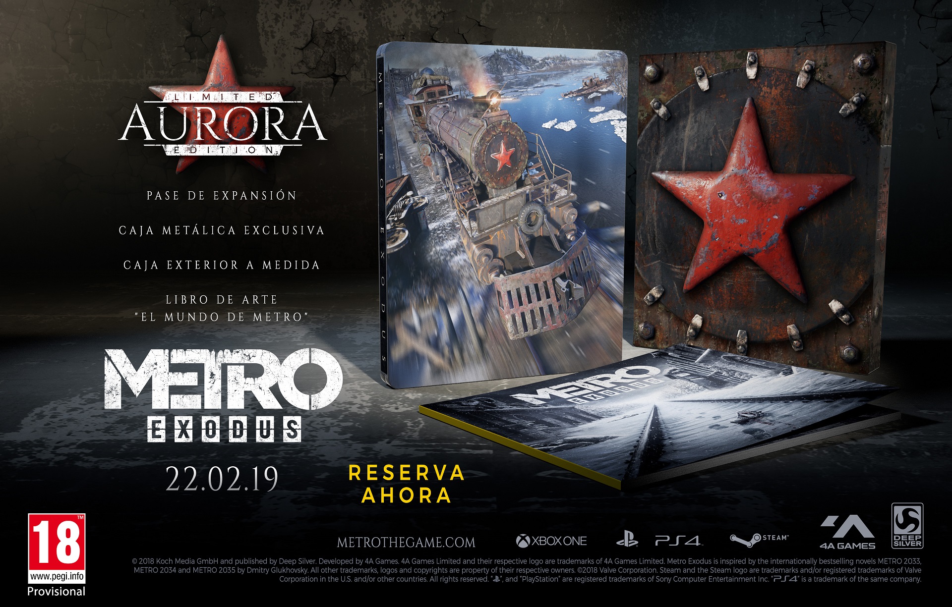 Metro Exodus - Edición Aurora