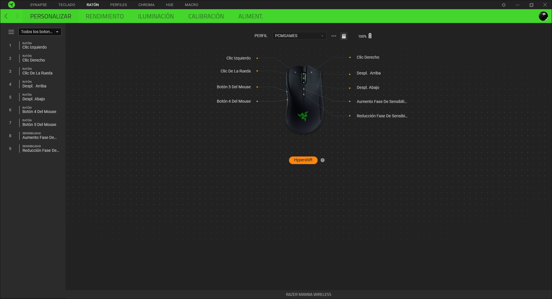 Razer Mamba Wireless