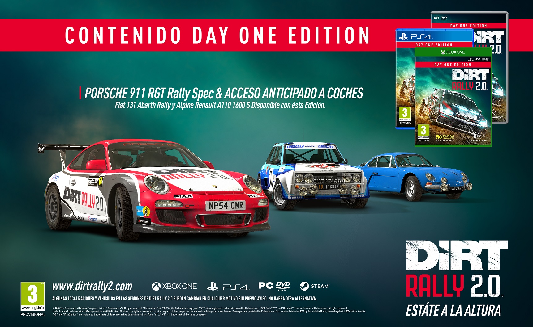 DiRT Rally 2.0 Ediciones 2