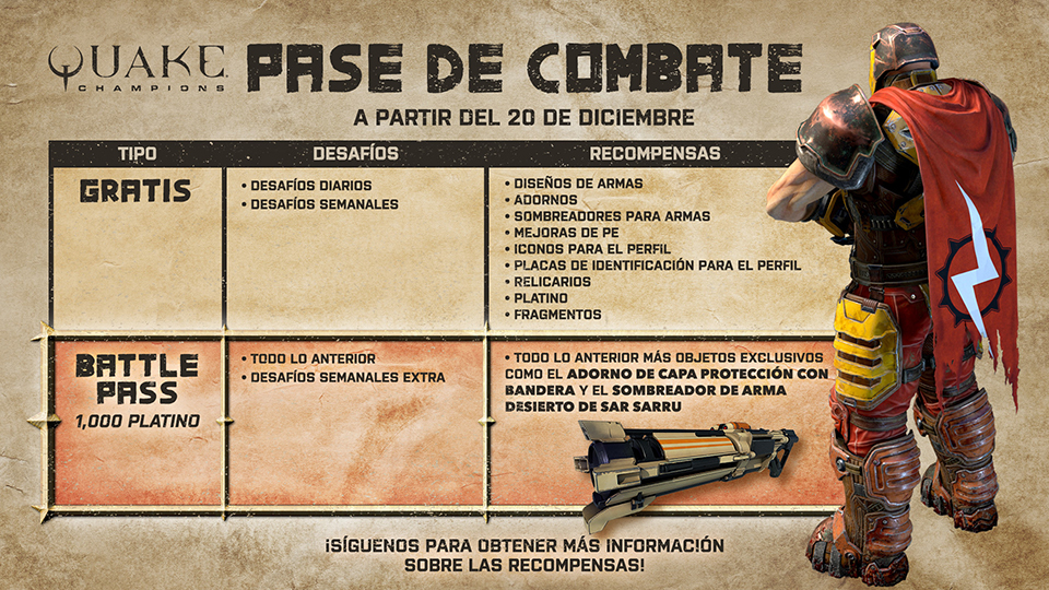 Quake Champions Pase de combate