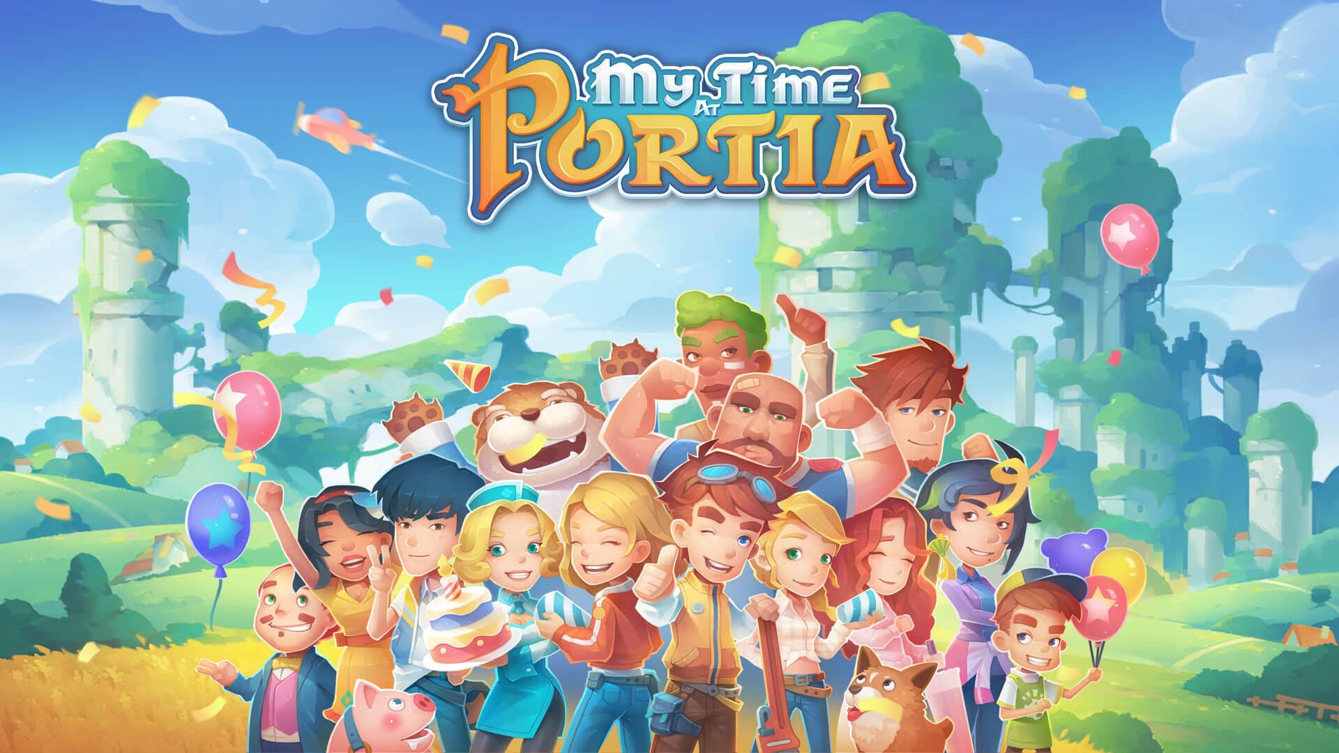 My Time at Portia Key Art
