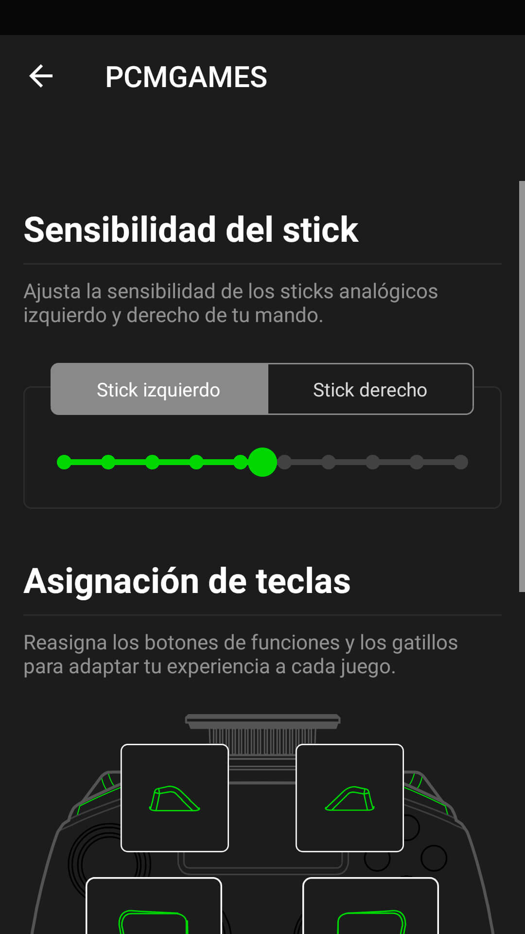 Razer Raiju Mobile Anállisis Software 6