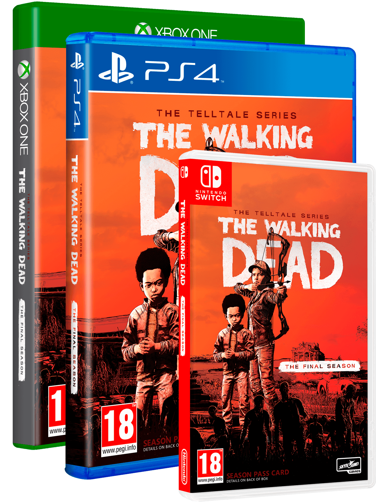 Telltales The Walking Dead Final Season Covers