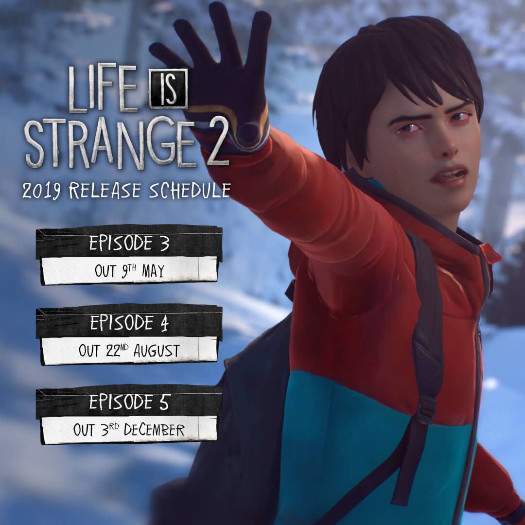 Life is Strange 2 Hoja de ruta