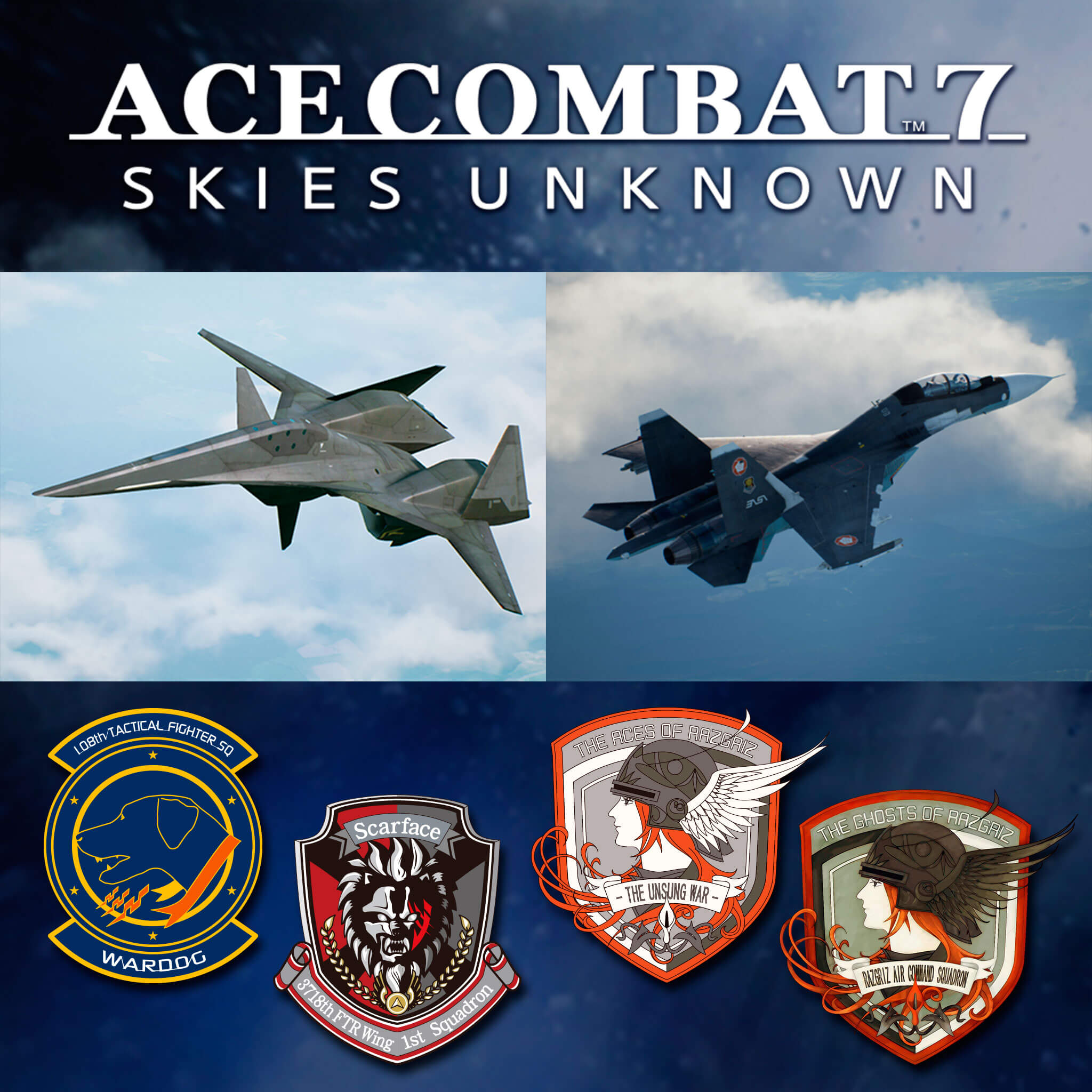 Ace Combat 7 The ADF 01 FALKEN Set