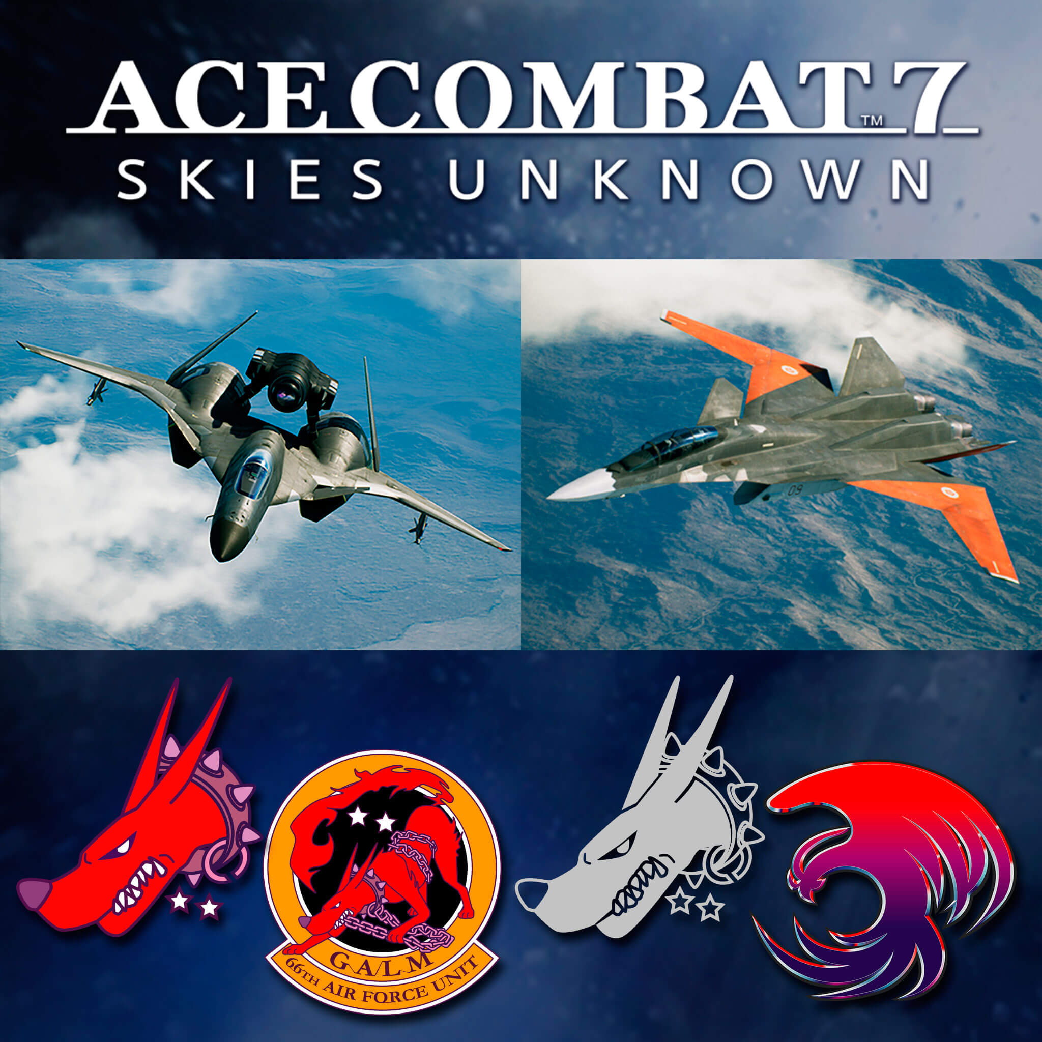 Ace Combat 7 The ADFX 01 Morgan Set