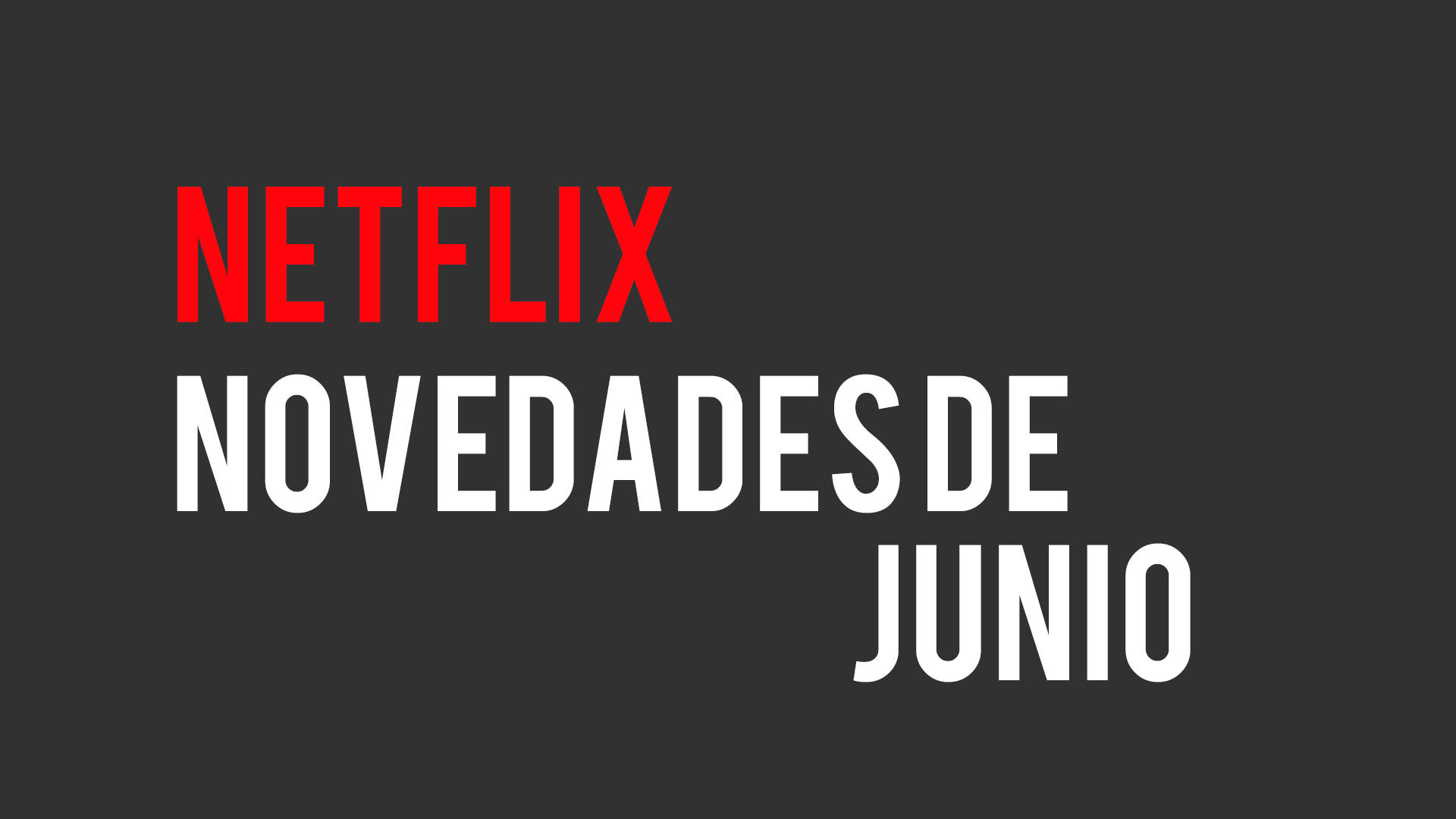 Netflix junio