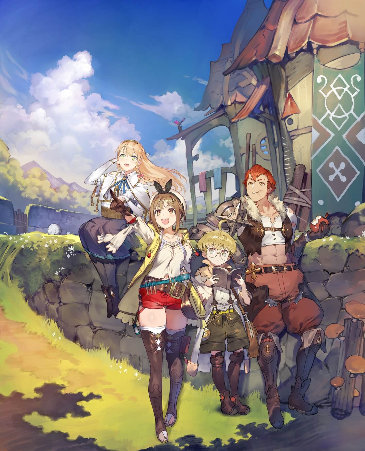 Atelier Ryza Ever Darkness the Secret Hideout Art