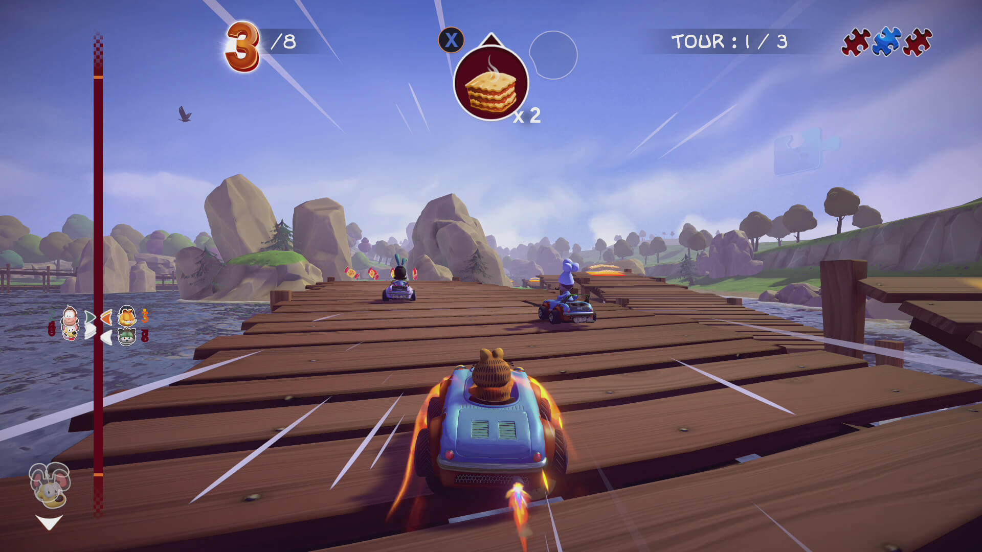 Garfield Kart Furious Racing Screen 2