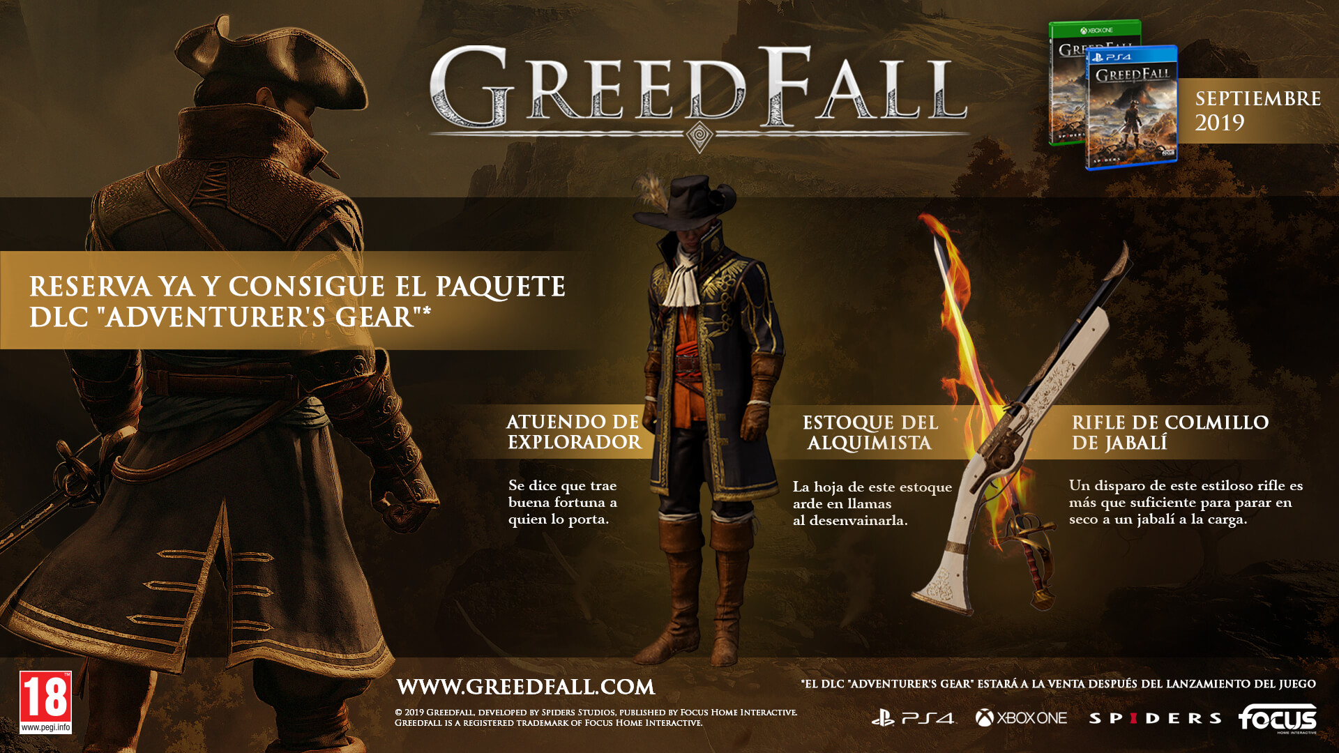 GreedFall Reserva 2