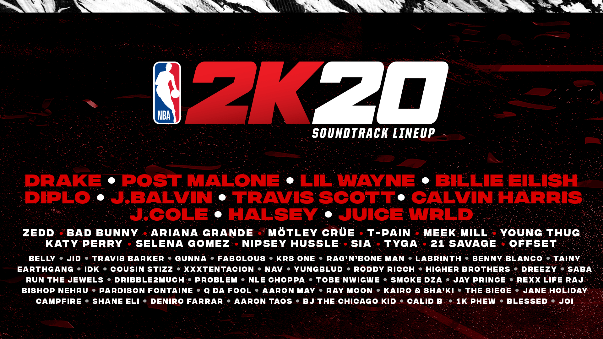 Banda sonora de NBA 2K20