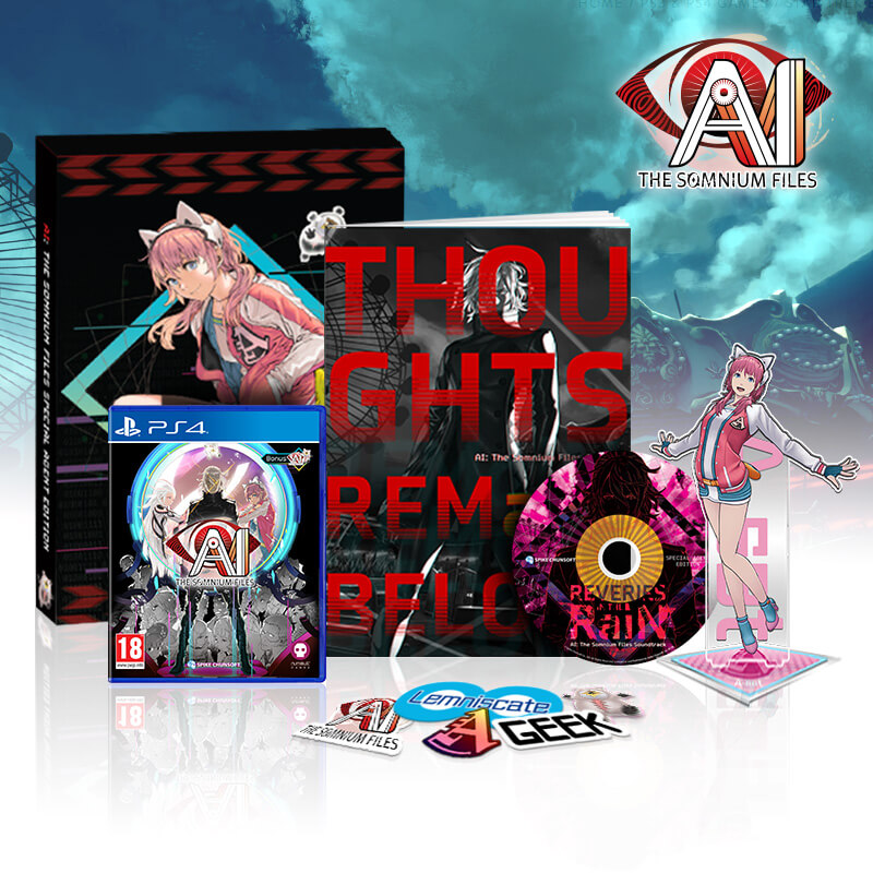AI Somnium Files Ediciones 1
