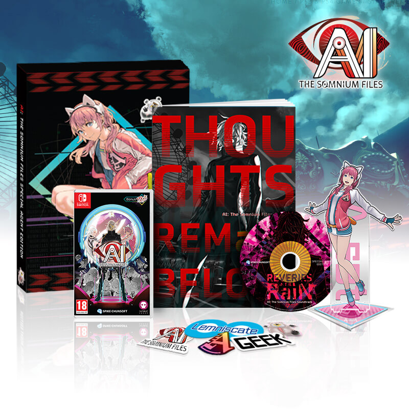 AI Somnium Files Ediciones 2