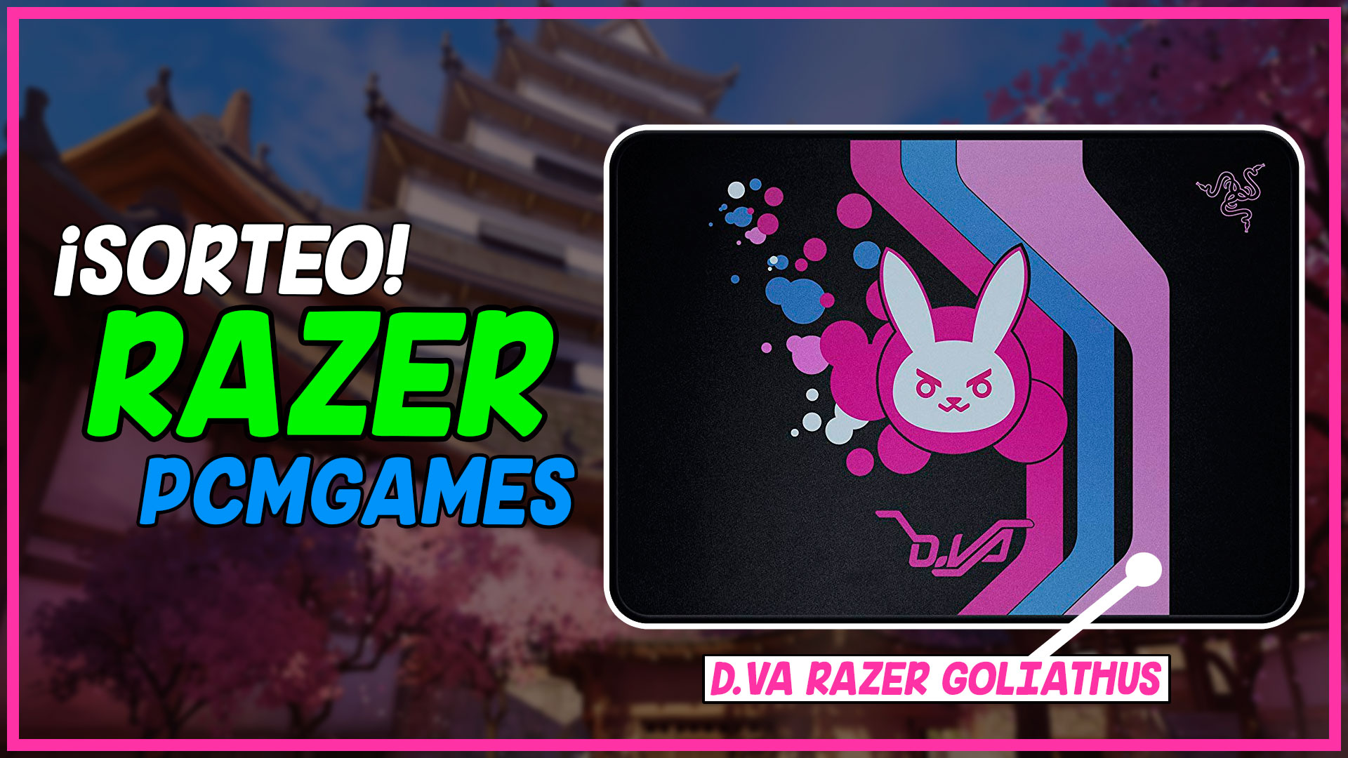 D.Va Razer Goliathus