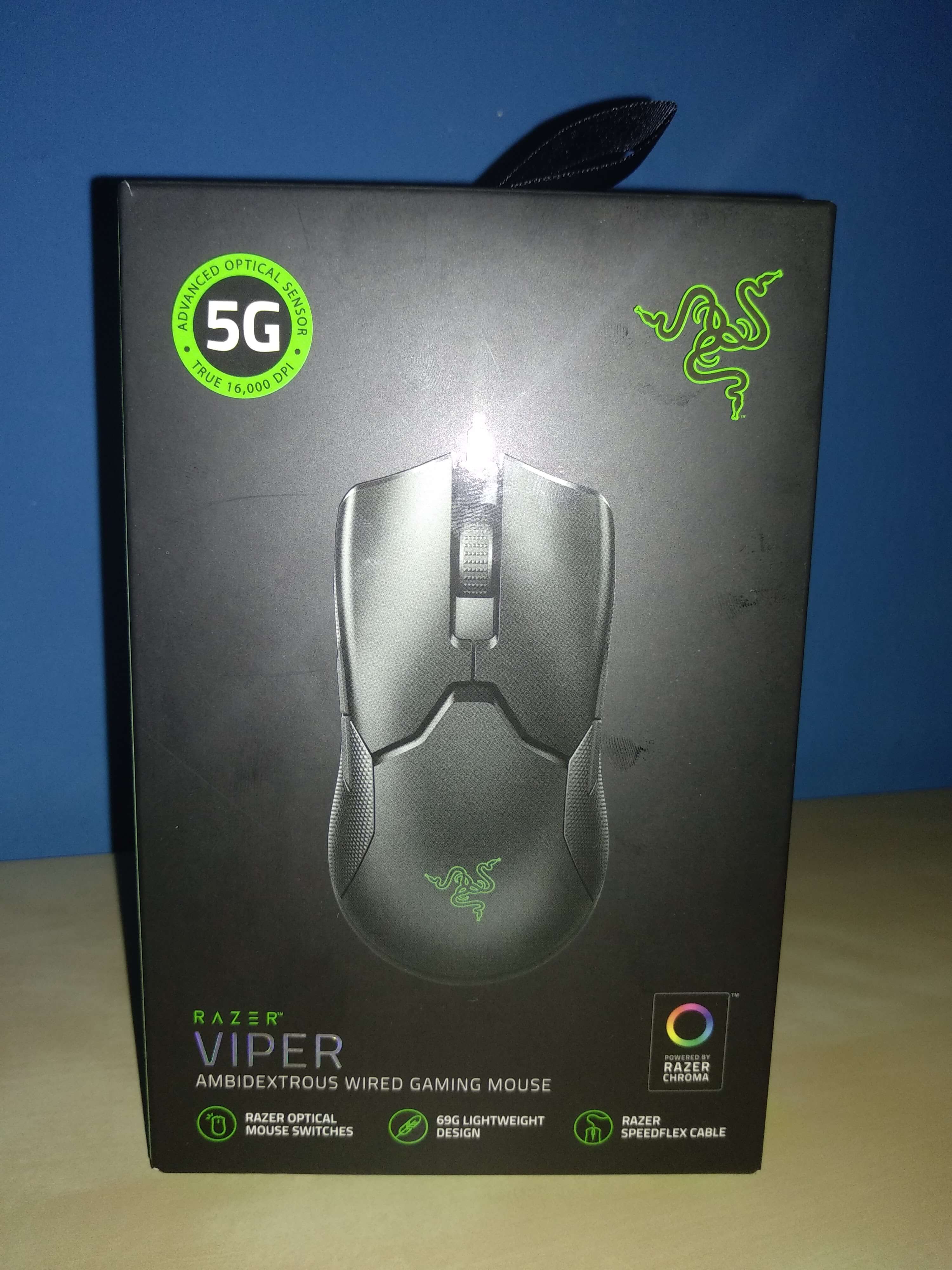 Razer Viper Análisis Caja 1