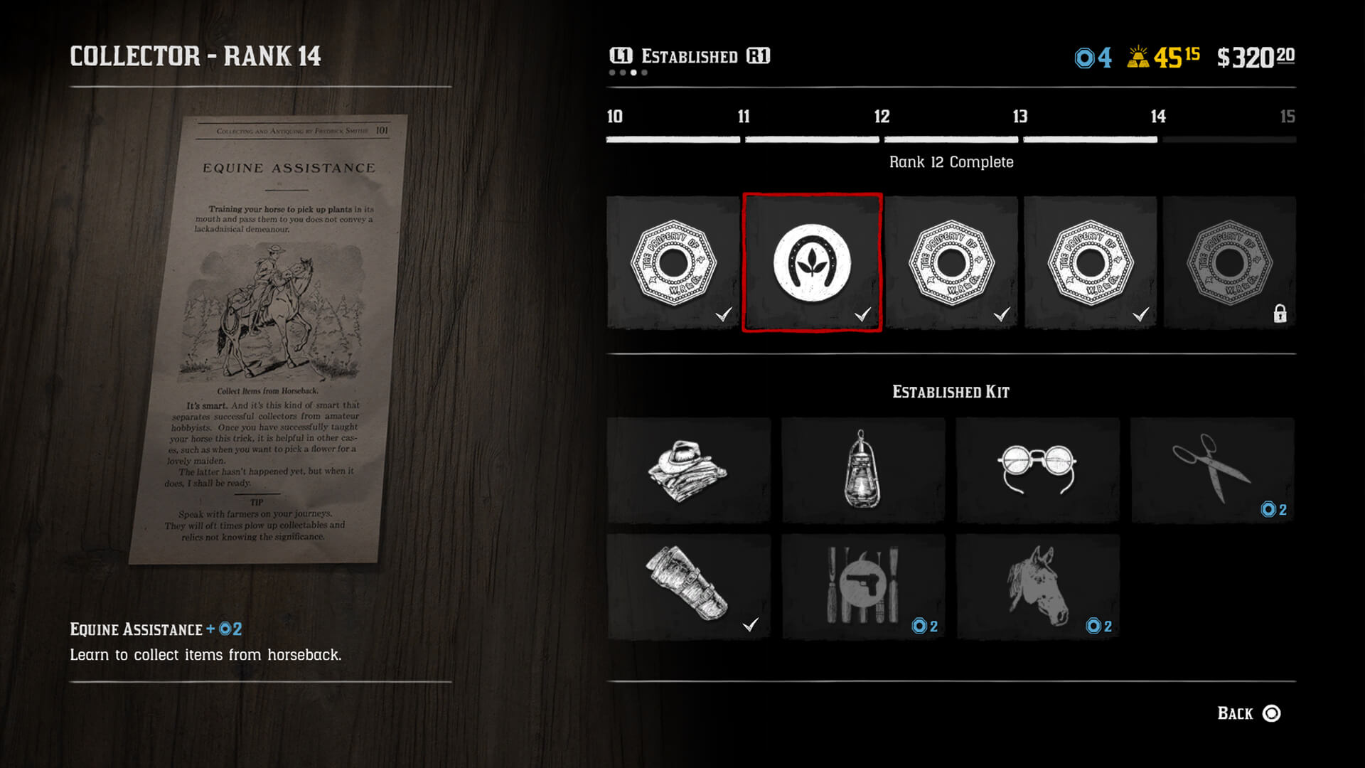 Red Dead Online Roles Progresión 3