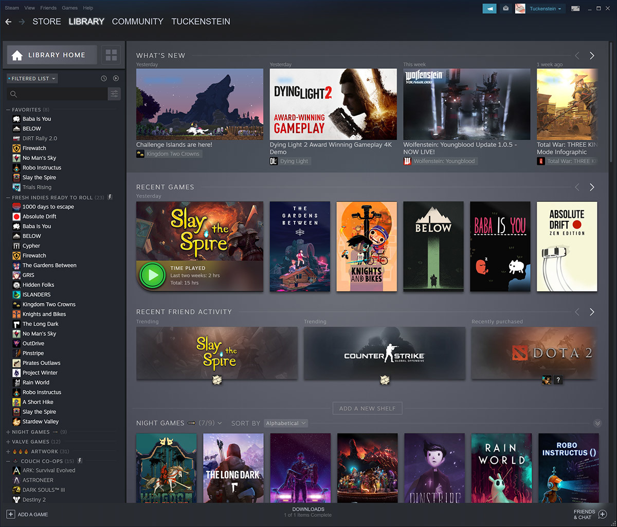 Steam Potencial