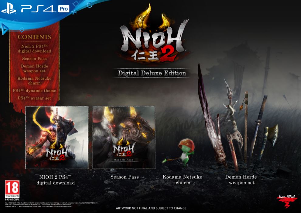 Nioh 2 Edicion