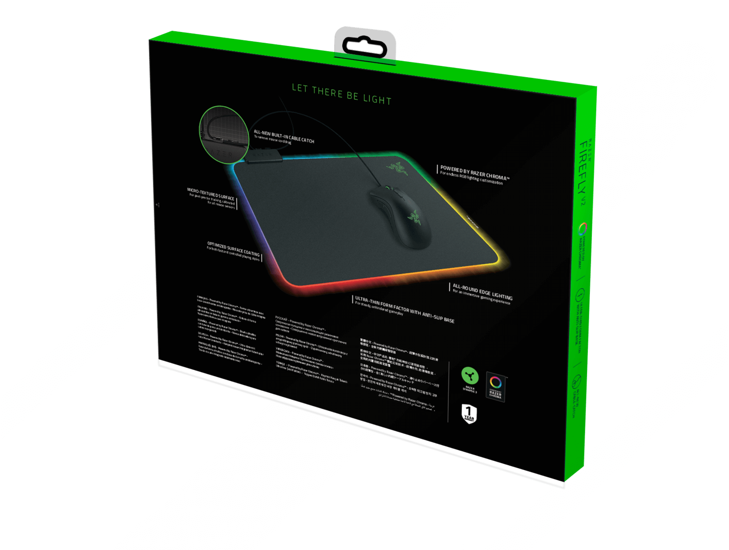 Razer Firefly V2 Análisis Caja 2