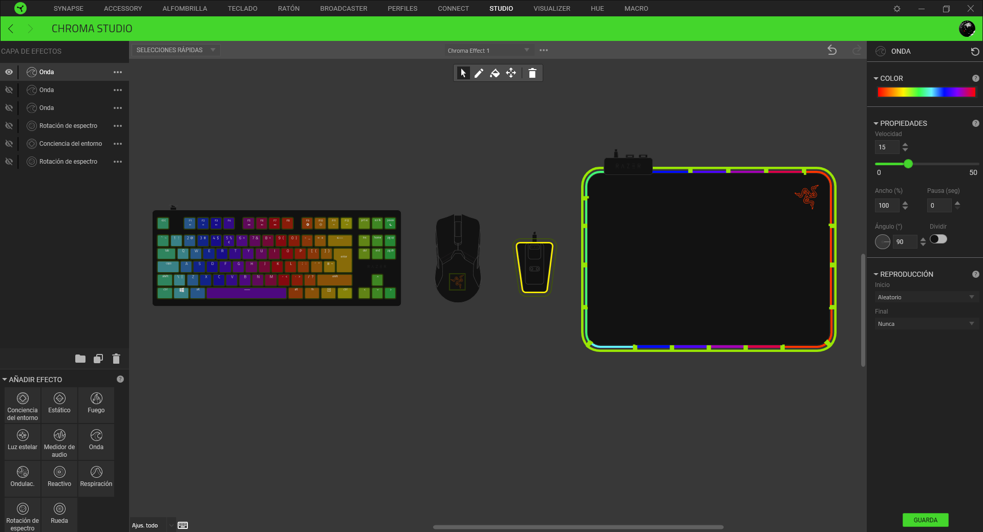 Razer Firefly V2 Análisis Razer Synapse 3