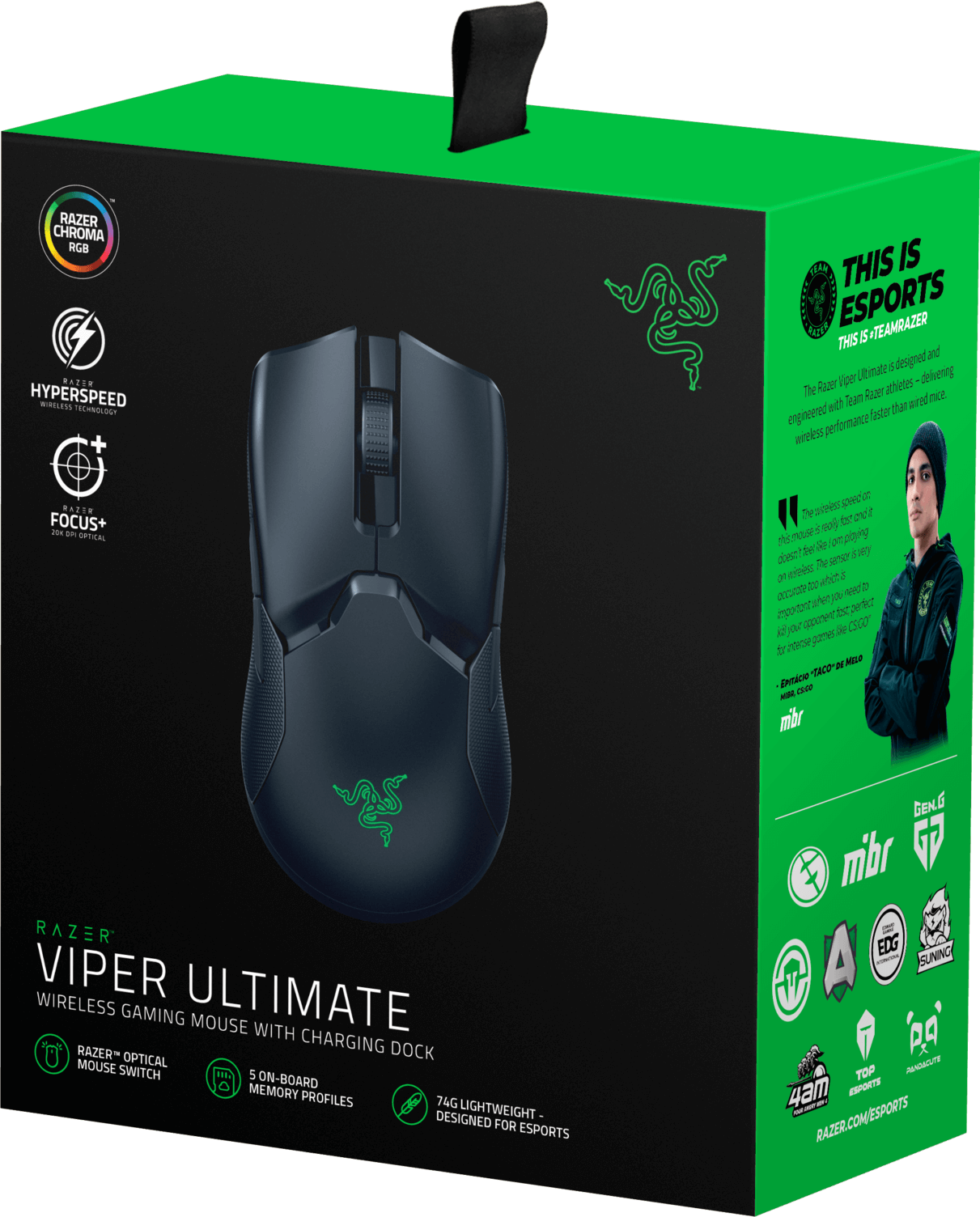 Razer Viper Ultimate Análisis Caja 1
