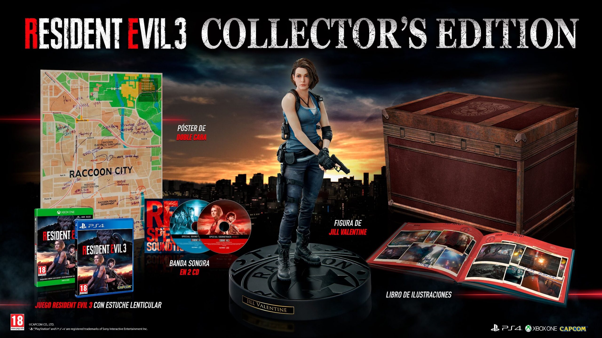 coleccionista de Resident Evil 3