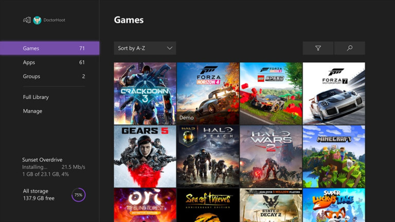 Xbox One Home Febrero 2020 1